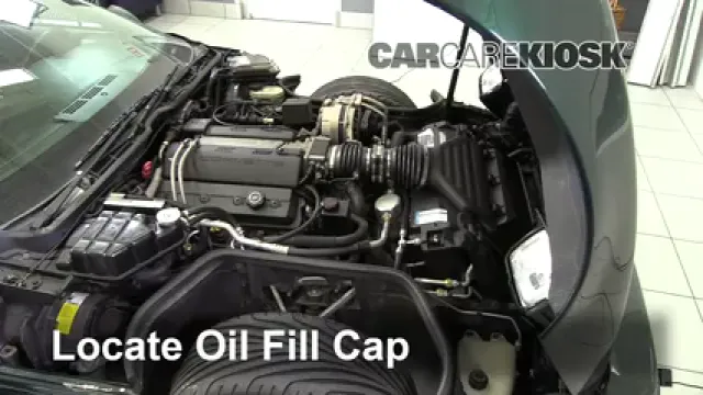 1995 Chevrolet Corvette 5.7L V8 Hatchback Oil Add Oil